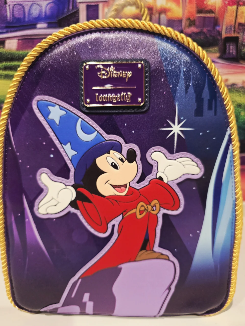 Loungefly D23 EXCLUSIVE Sorcerer Mickey Mini Backpack NWT